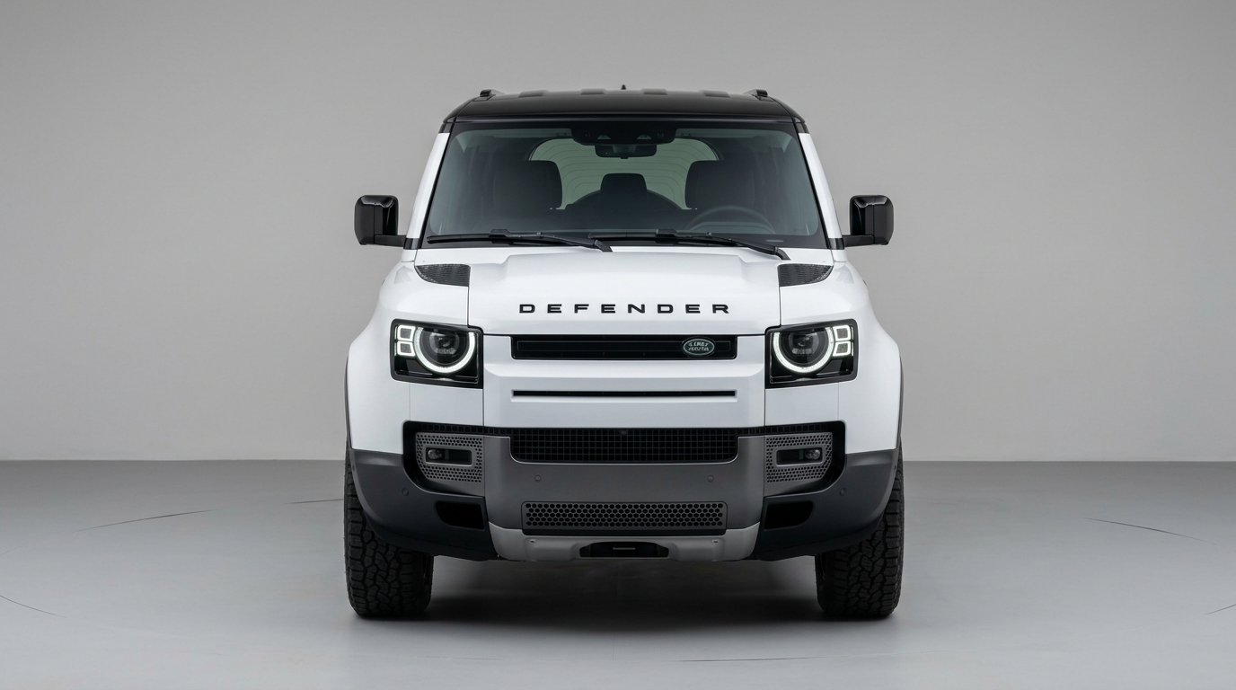 Landrover Defender front view